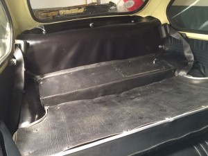 El nuevo cajón trasero para el maletero interior del 600